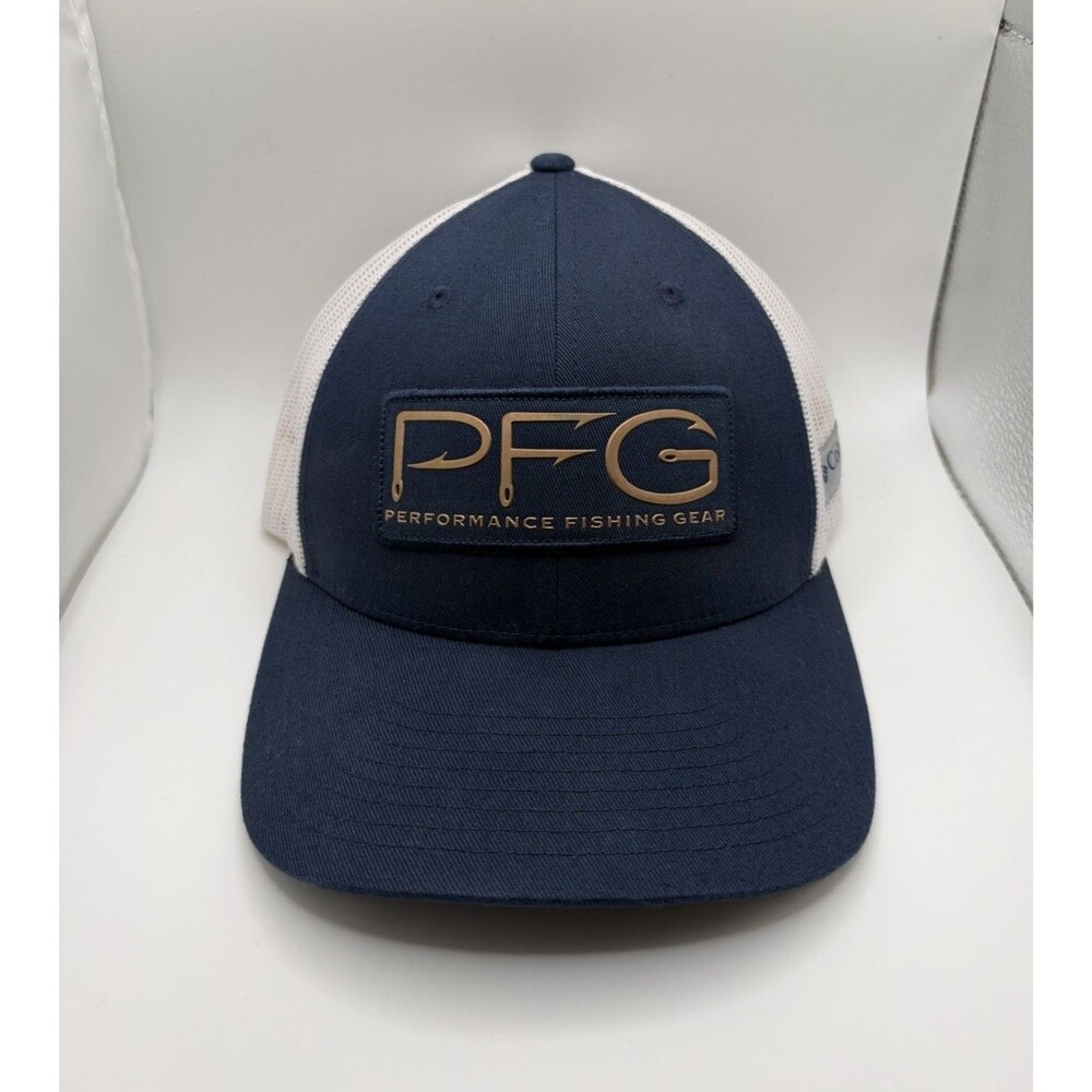 Columbia PFG Performance Fishing Gear Navy Blue OSFA Snapback Hat